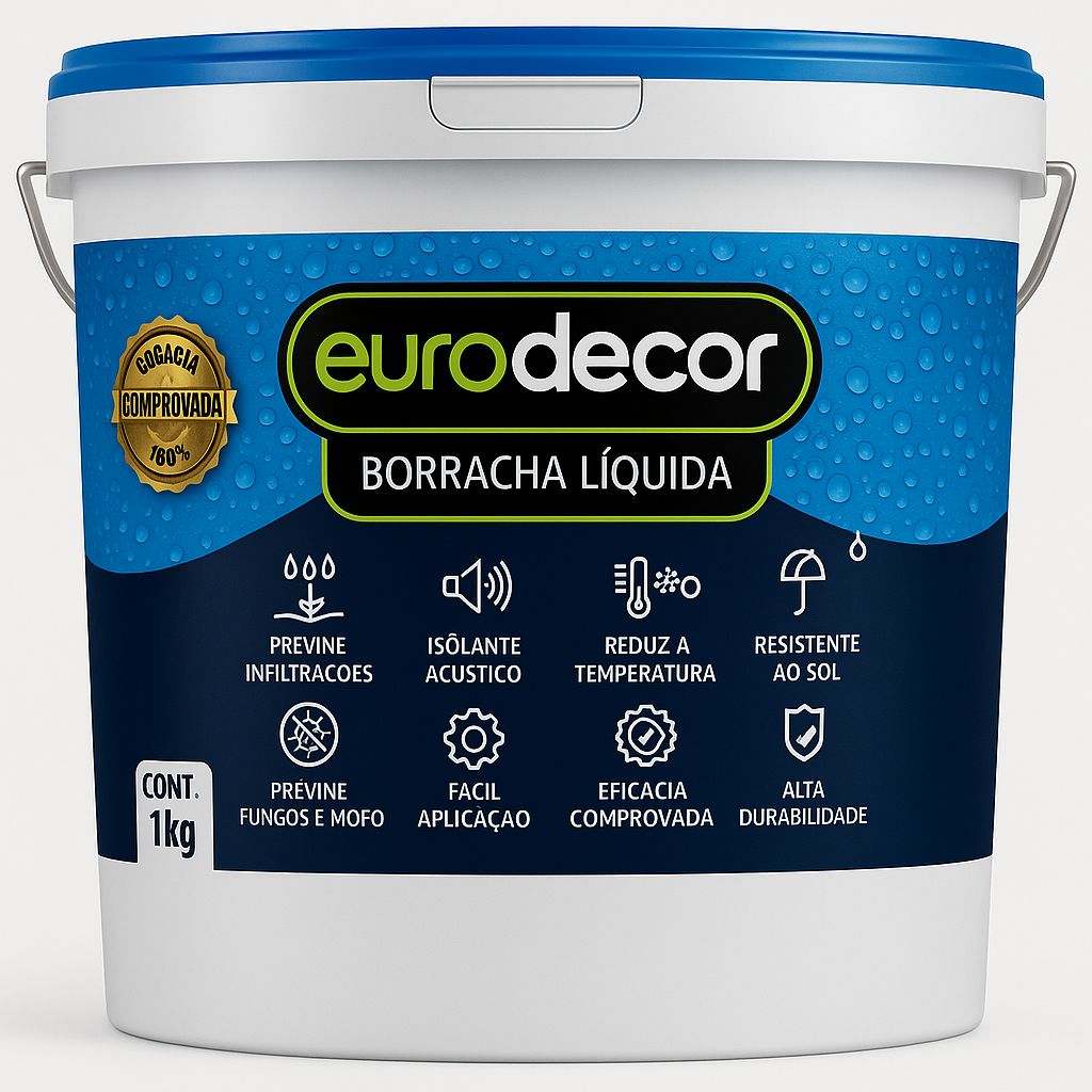 BORRACHA LÍQUIDA, Eurodecor 18Kg